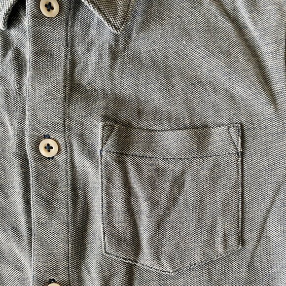 Nordstrom 100% Cotton Textured Long Sleeve Button Up Shirt Size 8/10 - Picture 5 of 14